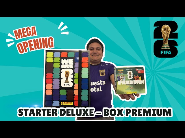 Vídeo relacionado con Copa Mundial de la FIFA 2026 - Juego de Tarjetas comerciales (1 Bolsa Premium + 4 Tarjetas de edición Limitada exclusivas)