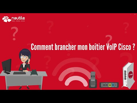 Comment brancher mon boîtier téléphonie VoIP Cisco ?