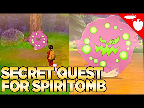 The Secret Quest for Spiritomb - Gen 4 Reference - Pokemon Sword and Shield DLC Crown Tundra