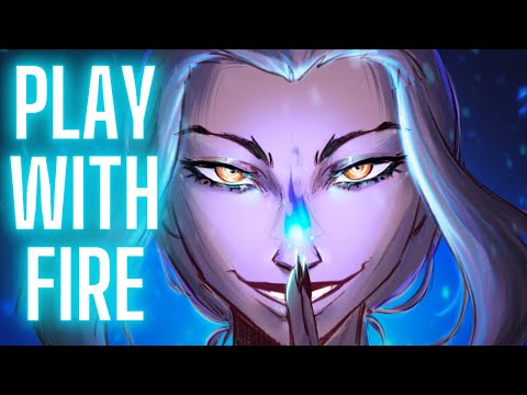 AZULA SONG/ANIMATIC - Play With Fire | Lydia the Bard & Tony