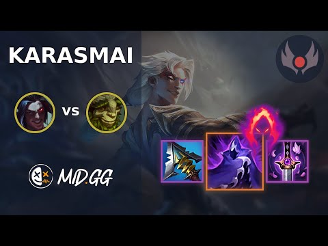 MID.GG: [ KarasMai ] Kayn JUNGLE vs Ivern | NA GRANDMASTER | LOL Season 2024