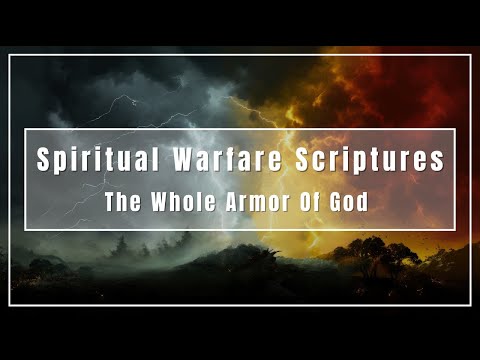 Spiritual Warfare Bible Scriptures | Put on the Whole Armor of God