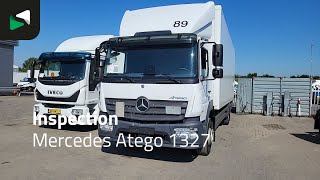 Mercedes-Benz Atego 1327 4X2 German Truck Ladebordwand Euro 6 box truck for sale image 4 Mercedes-Benz Atego 1327 4X2 German Truck Ladebordwand Euro 6 box truck image 4