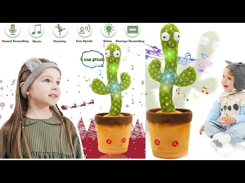 Dengmore Dancing Plush Toy Electronic with Song Cute Dance Succulent Lovers Did with Learning to Speak Function