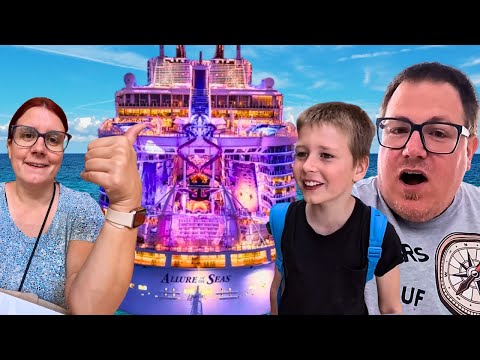 Gänsehaut, WOW-Momente, Tränen? 😳 Die ERSTE Kreuzfahrt mit Allure of the Seas 🚢FamilienVLOG Tag 1