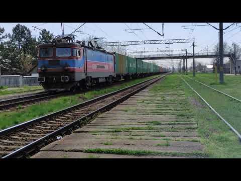 Tren de marfa GFR trece prin Dolhasca cu 40-1022-5 - 25.04.2021
