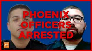 2 Phoenix police officers fired, arrested after 'violent traffic stop'