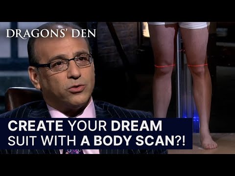 A Bespoke Suit Created From Just A Full Body Scan?! | Dragons' Den
