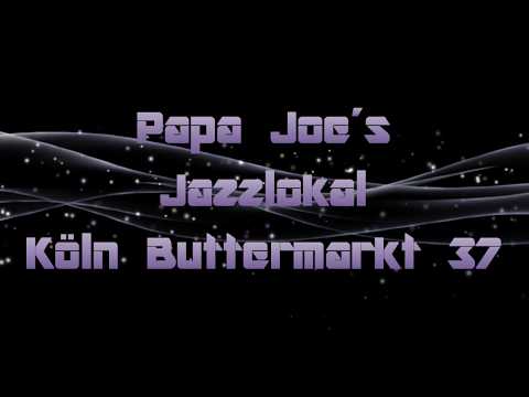 Publicidad - Papa Joe´s Jazzlokal Biersalon klimperkasten Köln Deutschland