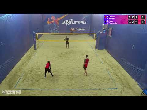 14:35 A. Zabuha / M. Kyselov - O. Kulyk / V. Tyshchenko 02.02.2023 | Winners Beach Volleyball