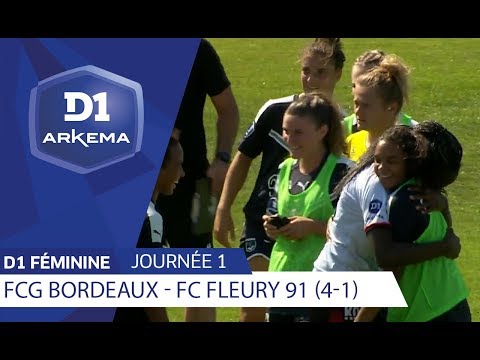 J1 : Girondins de Bordeaux - FC Fleury 91 (4-1) / D1 Arkema