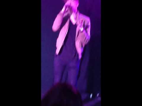 Alex wallhead singing at VMG