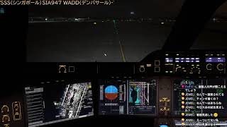摩耶機長が行く！フライトシミュレーター配信 in VATSIM