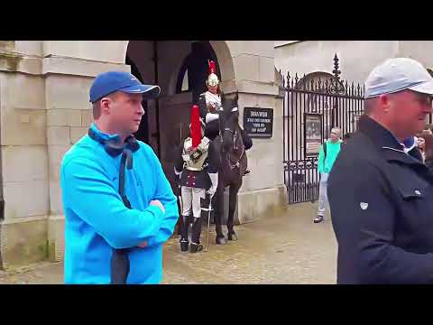 Peter Ellis surprise visit off duty Royal Guard