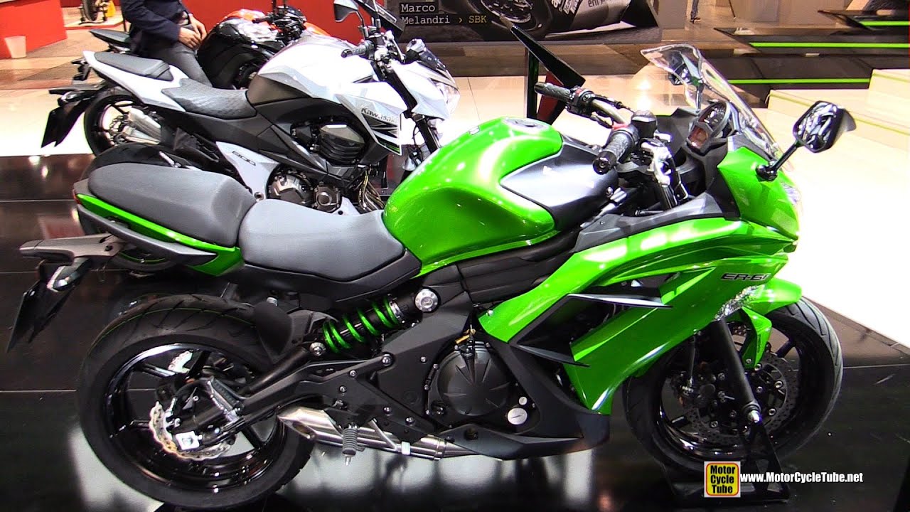 2015 Kawasaki ER-6f - Walkaround - 2014 EICMA Milan Motorcycle Exhibition