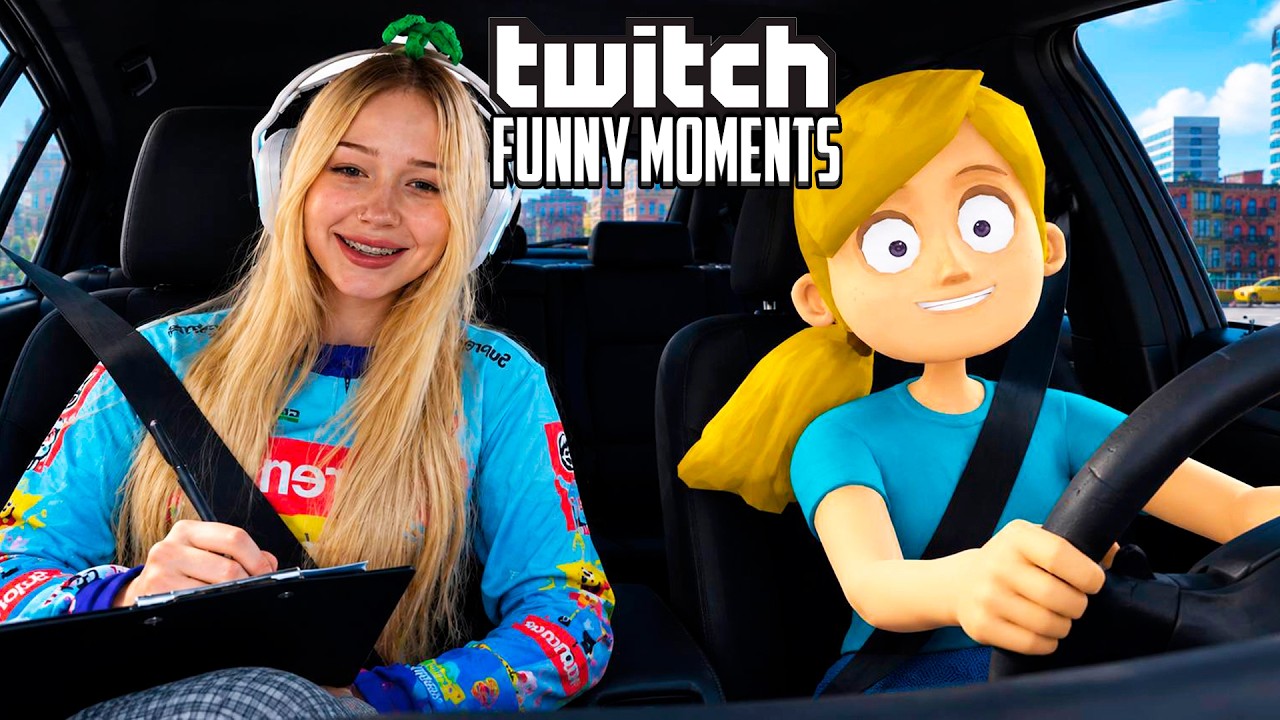 Топ Моменты с Twitch | Стала Автоинструктором