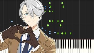 Yuri!!! on ICE OST - &quot;Yuri On Ice&quot; (Piano Tutorial)