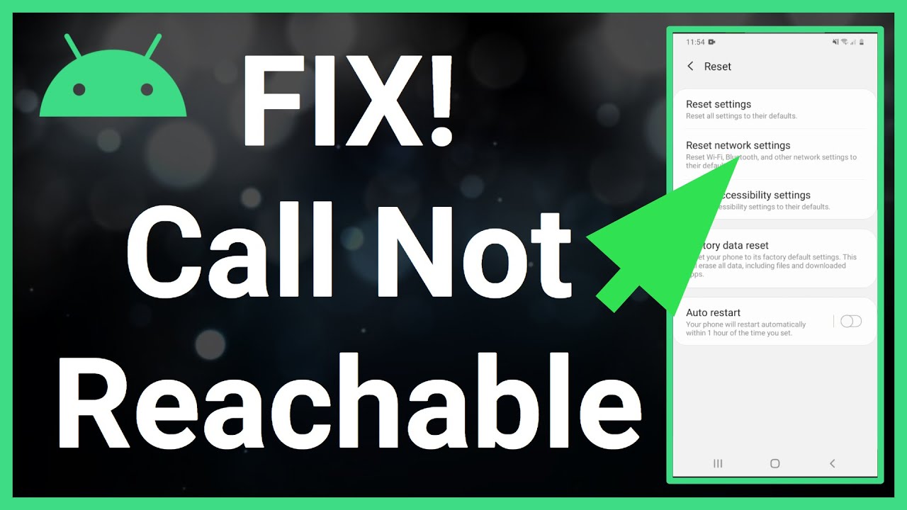 Fix! Call Not Reachable On Android Phone