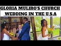 GLORIA MULIRO'S CHURCH WEDDING IN THE U.S.A