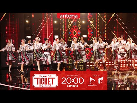 Ansamblul Academic Joc a încins scenă cu dansul pe ritmuri de muzică populară