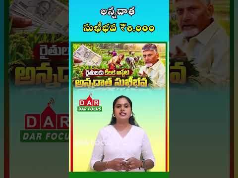 Annadata Sukhibhava Latest Updates: Farmer Entitlements & Tranche Schedule