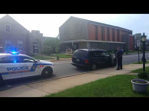 Car pulled Over 19th & W. Cedar St. Allentown, Pa