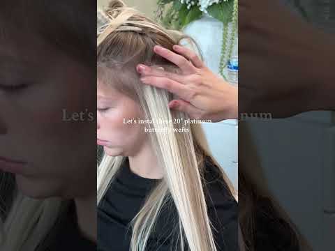 New hair, new vibe!  these Suyya 20”  butterfly weft extensions complete every look #hairextensions