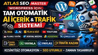 WordPress Tam Otomatik AI İçerik Botu (RSS + YouTube + Film/Dizi + SEO