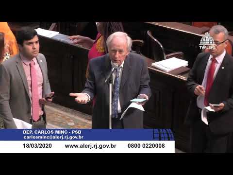 Sessão Ordinária - Carlos Minc - 18/03/2020