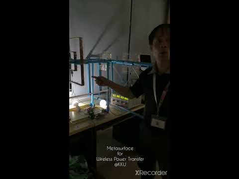 Metasurface for SIMO wireless power transfer @KKU