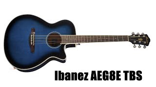Video thumbnail for Ibanez AEG8E TBS - guitarcenter.pl by TVGuitarCenter