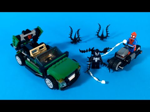 Vidéo LEGO Marvel 76004 : Spider-Man : La poursuite en moto-araignée