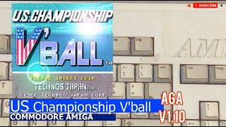 Commodore Amiga -=US Championship V'ball=- AGA v1.10