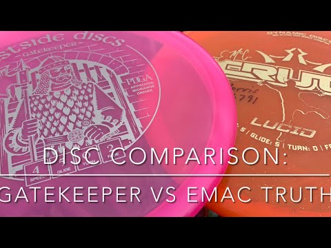 Disc Comparison Review: Westside Gatekeeper and Dynamic Discs EMac Truth