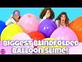SLIME CHALLENGE - SLIME WITH GIANT BALLOONS!