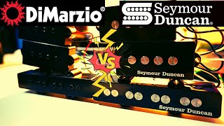 Video thumbnail for PJ Set Comparison: Di Marzio DP126 vs Seymour Duncan Quarter Pound SPB-3 & SJB-3 by Oliver Tobyn