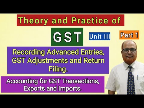 Theory and Practice of GST II Introduction to GST II Theory Explained II Part 1 II Hasham Ali Khan I
