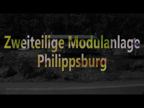 Zweiteilige Modulanlage Philippsburg | "Der Bahnsinn"