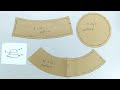 Drawing tutorial chart Bucket hat for women | Misaki Sewing