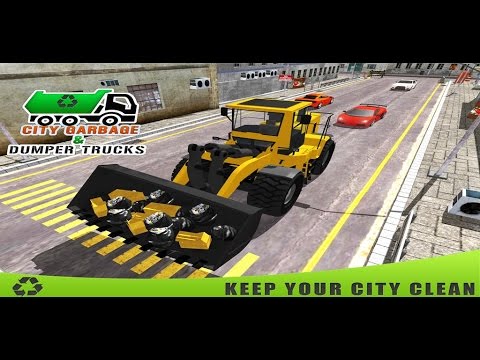 City Garbage & Dumper Trucks Video