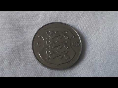 1 Kroon 1995 Estonia