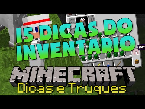 15 DICAS e TRUQUES SOBRE O INVENTÁRIO do MINECRAFT!
