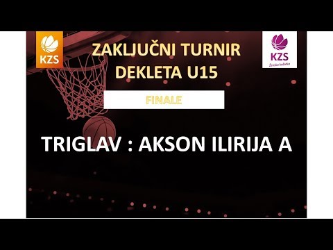 F4ŽU15 - Triglav : Akson Ilirija A - finale - Sezona 2017/18 - 2/2