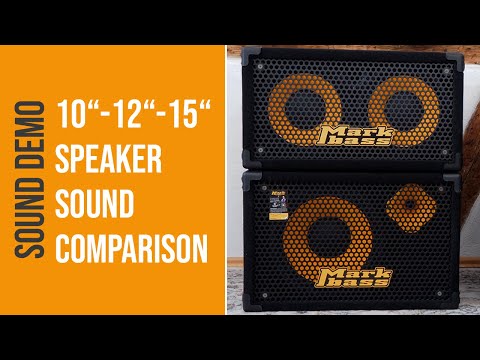 Демонстрация звучания кабинетов Markbass Traveler 
