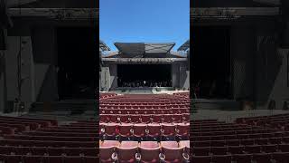 rehearsal for the last show of the tour