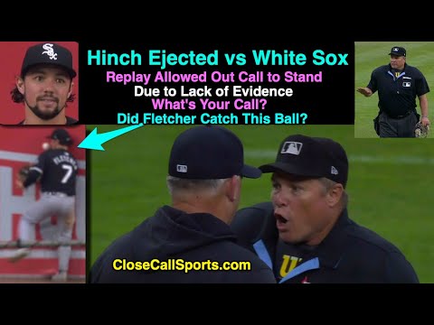 E186 - AJ Hinch Ejected by Marvin Hudson After Replay Lets Out Call Stand on Fly Ball Bobbled @ Wall