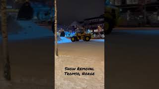 Snow Removal in Tromsø, Norway