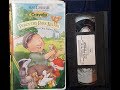 Crayola Presents Percy The Park Keeper The Rescue Party One Snowy Night ULTRA RARE 1998 VHS