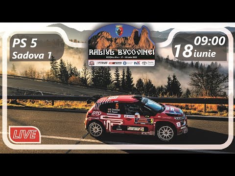 CAMPIONATUL NATIONAL DE RALIURI BETANO - RALIUL BUCOVINEI 2022 - PS 5 SADOVA 1