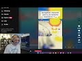 XQc Dies Laughing At SpongeBob Characters Randomly Exploding